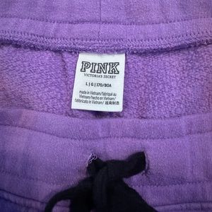 Purple Victorias Secret Pink sweats